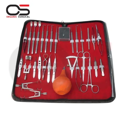 Kit De 27 Instruments De Microchirurgie Oculaire Strabisme - Qualité Salle D'opération - Neuf - Marque MSI - Date Péremption 2033